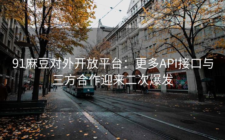 91麻豆对外开放平台：更多API接口与三方合作迎来二次爆发